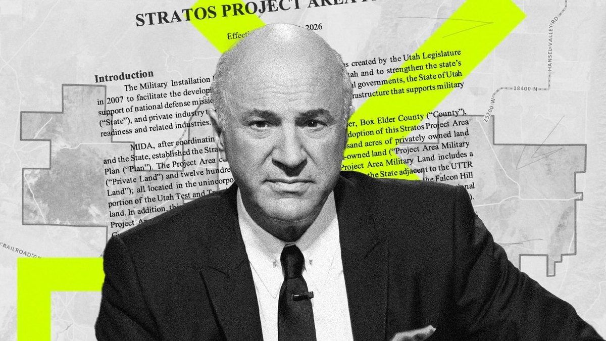 Xariga Macmalka Stratos ee Utah: O'Leary wuxuu ka dhigay khilaaf siyaasadeed oo weyn