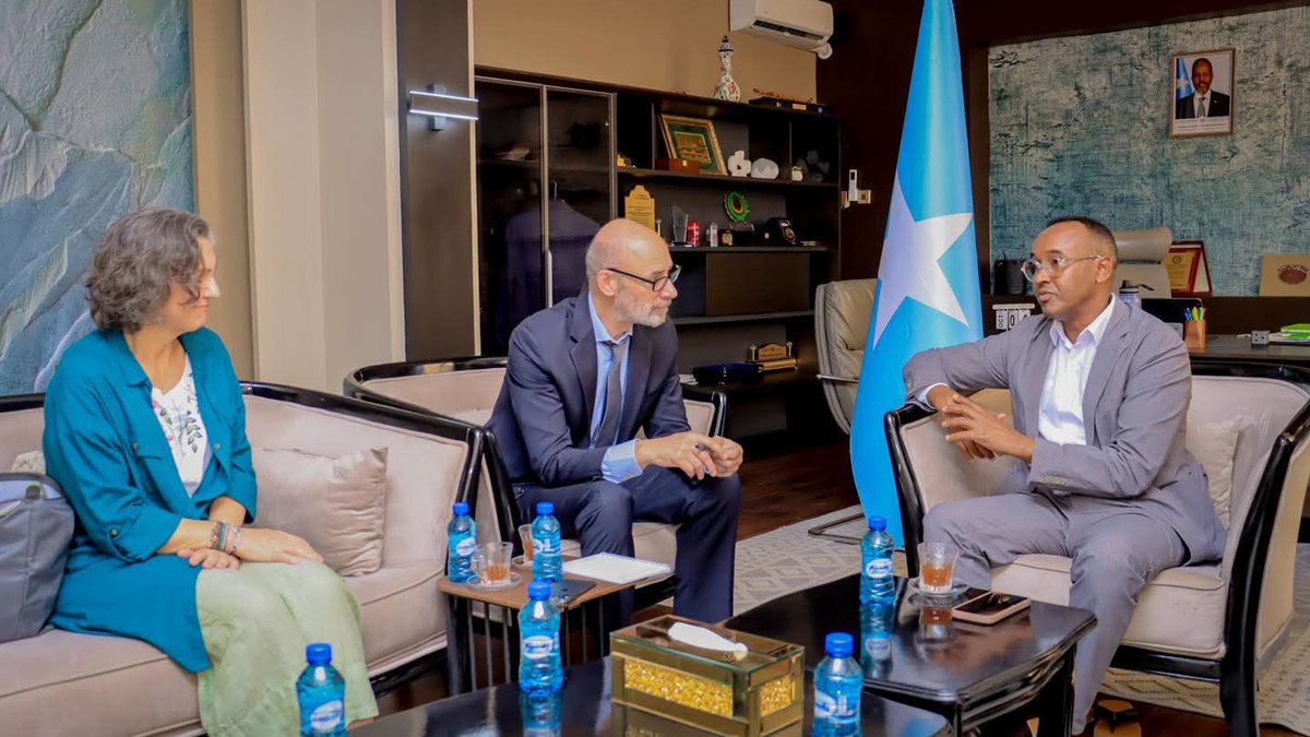 Wasiirka SoDMA iyo Wakiilka Qaramada Midoobay Wada Hadlay Xaaladda Dadweynaha iyo Diyaargarowda Dabacsiga El Niño