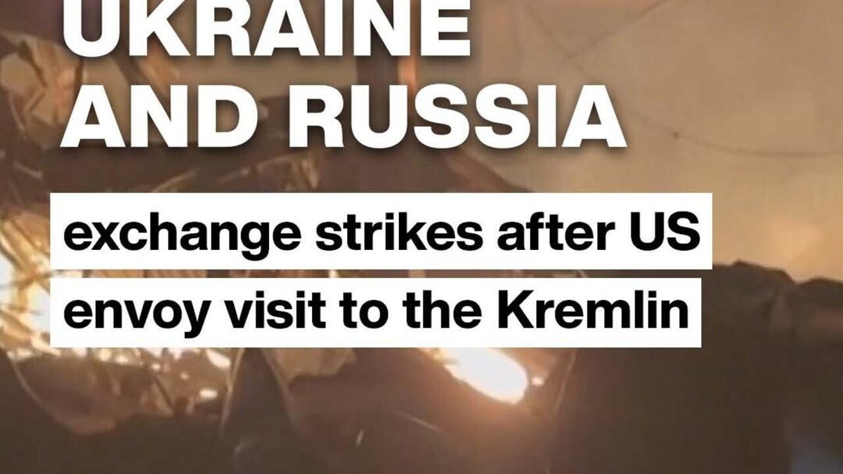 Yukrayn iyo Ruush oo isweydaarsaday weerarro ka dib booqasho uu ergeyga Maraykanku ku tagay Kremlin