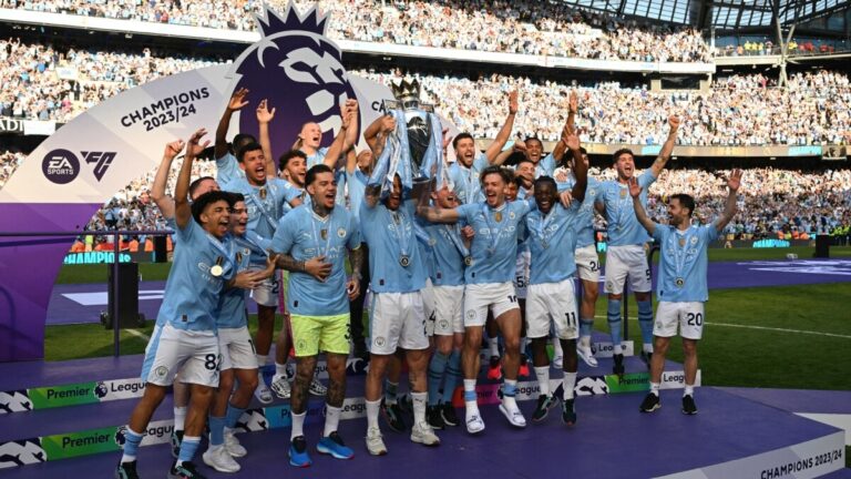Manchester City oo ku guuleysatay horyaalka markii afraad oo xiriir ah