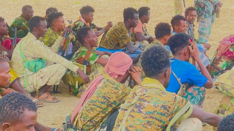 Ciidanka amniga Waajid oo ka cabanaya mushaar la’aan