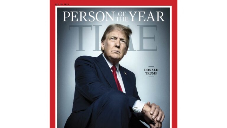 Time Magazine oo Trump u magacawday shaqsiga sanadka