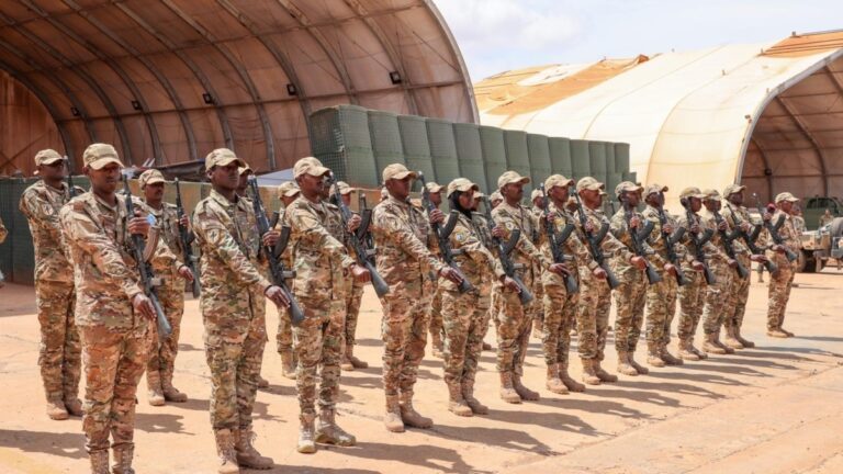 Madaxweyne Xasan oo tababar u soo xiray askar cusub, una baxay Eritrea