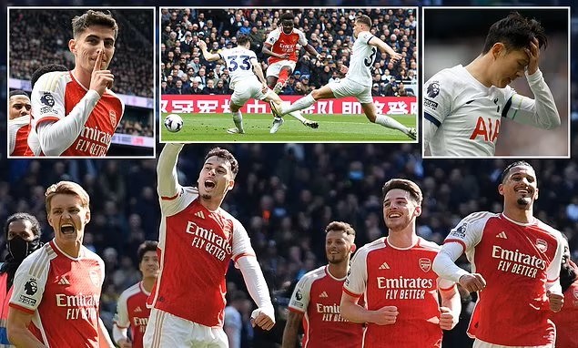 Arsenal cuts Liverpool’s lead with derby win in Premier League