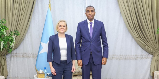 Talaado, Jan 21, 2025-Ra’iisul wasaare Xamse oo la kulmay Wasiirka arrimaha gudaha Finland oo soo gaartay Muqdisho