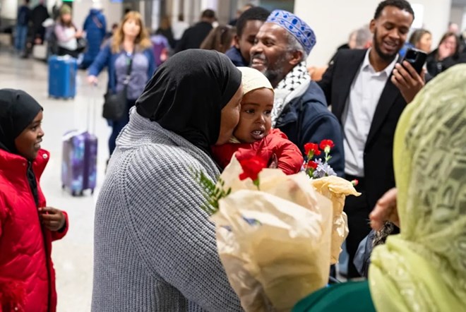 Somali family reunites in Minneapolis as President Trump strands refugees across the world
