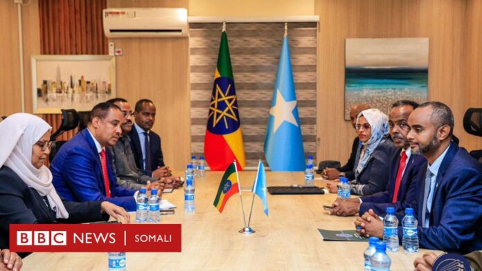 Itoobiya oo ka hadashay shirkii shalay dhexmaray wasiiradooda iyo madaxda Soomaaliya