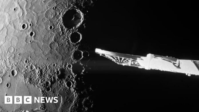New images of Mercury captured by UK spacecraft BepiColombo