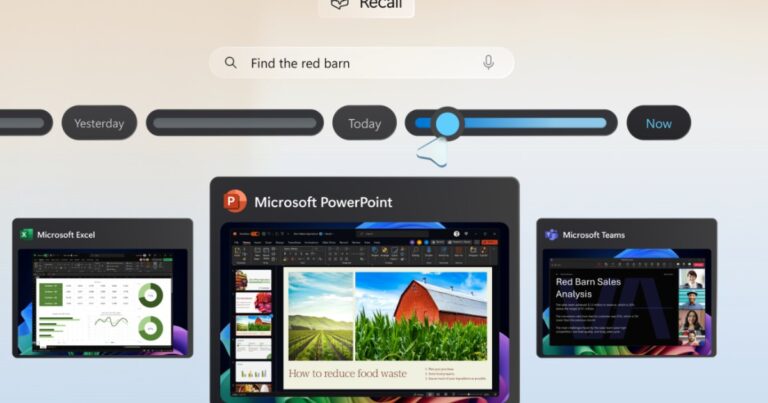 Microsoft outlines Recall security: ‘The user is always in control’
