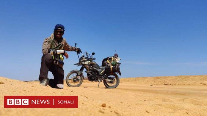 Wiilka Soomaaliga ah ee doonaya in uu safar mooto ah ku tago cidhifka koonfureed ee Afrika