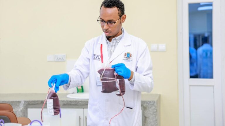 Xarunta Bankiga Dhiigga ee Soomaaliya oo la daah-furay