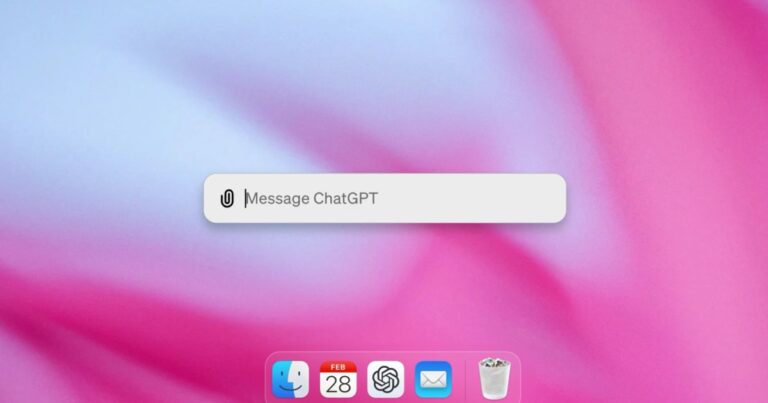 The ChatGPT app for Mac just got this helpful new feature