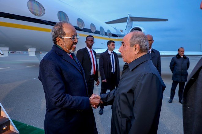 Somalia’s President begins official visit to Azerbaijan