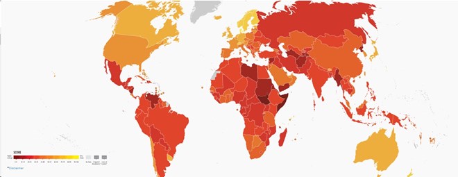Somalia among world’s most corrupt nations again, Transparency International reports