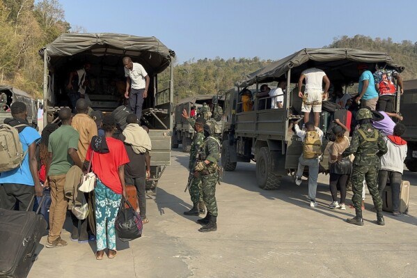 260 foreigners rescued from virtual slavery in Myanmar’s online scam centers are being repatriated