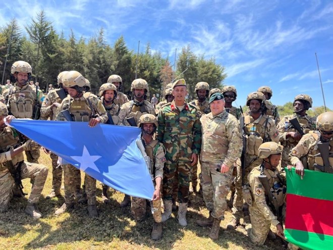 Somali Danab Special Forces participate in Justified Accord Military Exercise in Kenya
