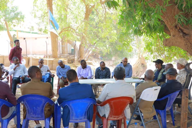 Jubbaland Vice President meets IOM and IGAD delegation to address humanitarian and cross-border issues