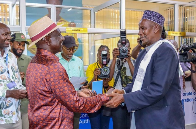 Relief for Northern Kenya as Ruto opens passport office in Garissa