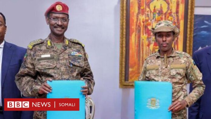 Faahfaahinta waxa diiradda lagu saaray kulanka ay Soomaaliya iyo Itoobiya ku yeesheen Muqdisho