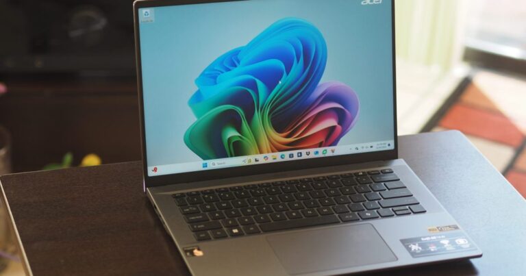 Acer Swift Go 14 AI review: fast, long-lasting, and affordable