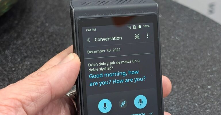 This small gadget can clone your voice and help you speak a new language
