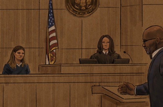 A defiant Aimee Bock faces off against prosecutor in Feeding Our Future trial
