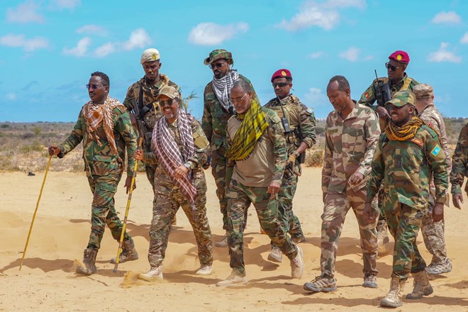 President Mohamud returns to frontlines to lead anti-Al-Shabaab operations