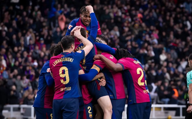 Barcelona moves three clear in La Liga after routine Osasuna win