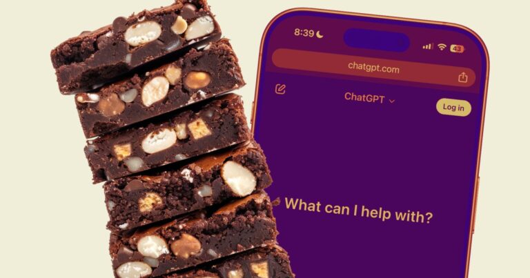 The next big role for ChatGPT could be… a brownie expert?