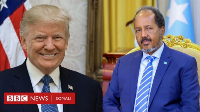 Maxay diblomaasi ahaan ka dhigantahay warqadda Xasan Sheekh 'u diray' Trump, Maxaase ka dhalankara?