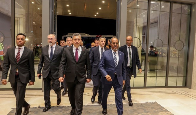 Somali President arrives in Turkey to attend to Antalya Diplomacy Forum