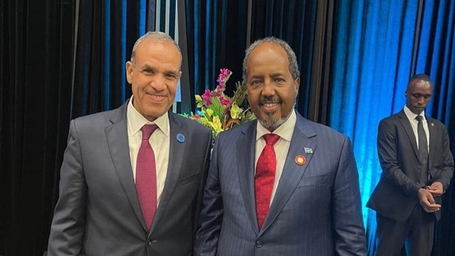 President Mohamud, Egypt’s FM, discuss regional security and state-building in Antalya