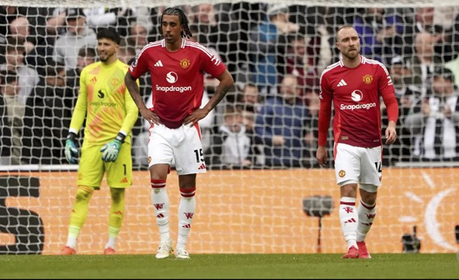 Man United loses to Newcastle and can’t avoid a club low points tally in the Premier League