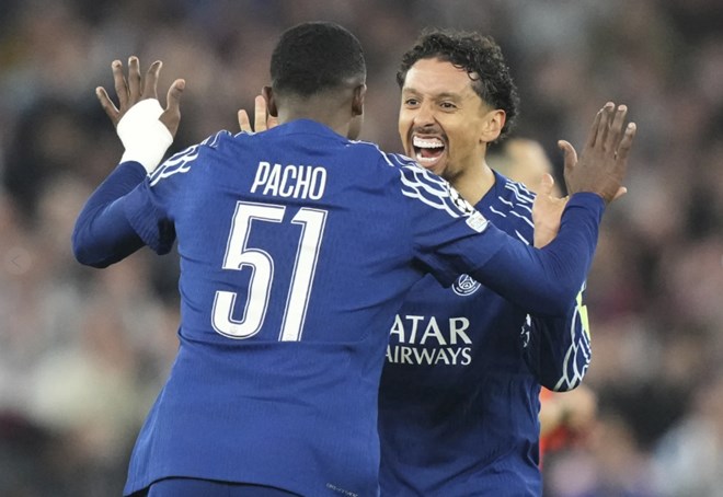 Paris Saint-Germain staves off Villa comeback to reach Champions League semifinals