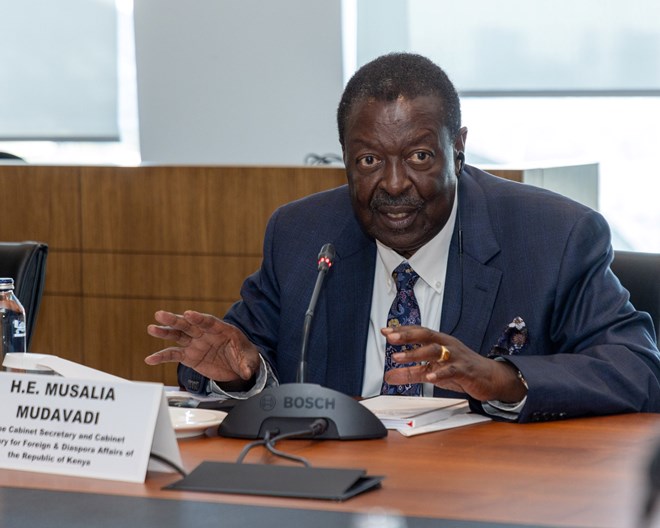Mudavadi denies claims Kenya supports Sudan’s RSF