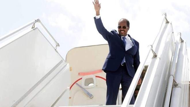 Somalia’s president attends Kampala TCC summit to assess AUSSOM’s operational challenges