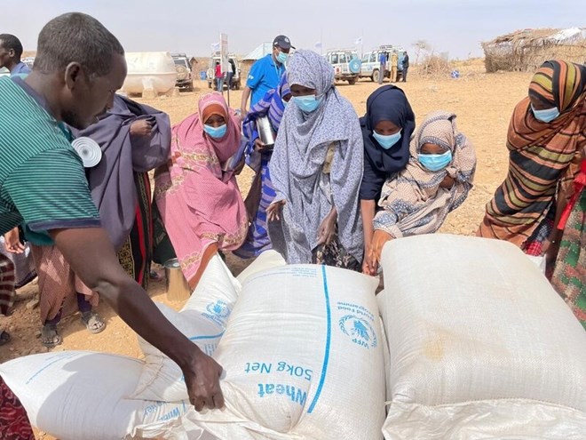 KSrelief and WFP support urgent food needs of vulnerable people in Somalia