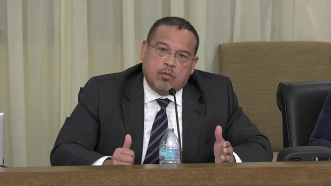 Ellison defends 2021 meeting with Feeding Our Future defendants during House hearing