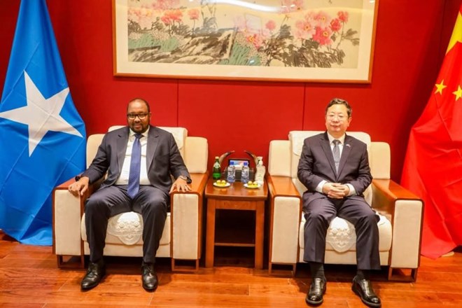 SSC-Khaatumo leader meets Chinese Ambassador to discuss development cooperation