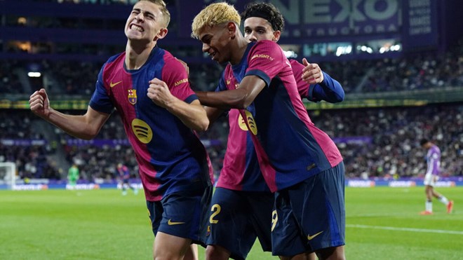 La Liga: Barca dodges Vallaolid scare for three vital points