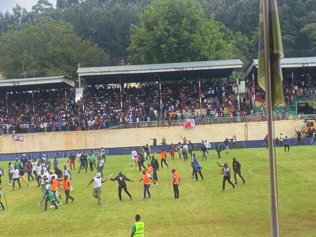 Several injured as Shabana and Gor Mahia fans clash at Gusii Stadium