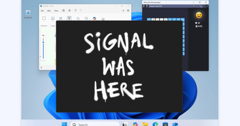 Blackmailers, spys, and cheaters beware: Signal cuts off Microsoft screengrab feature