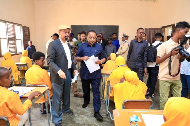 Over 41,000 students sit for national exams in Mogadishu