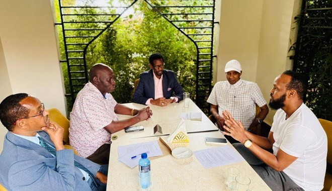 Jubbaland Vice President, Mandera governor discuss border security and fight against al-Shabab