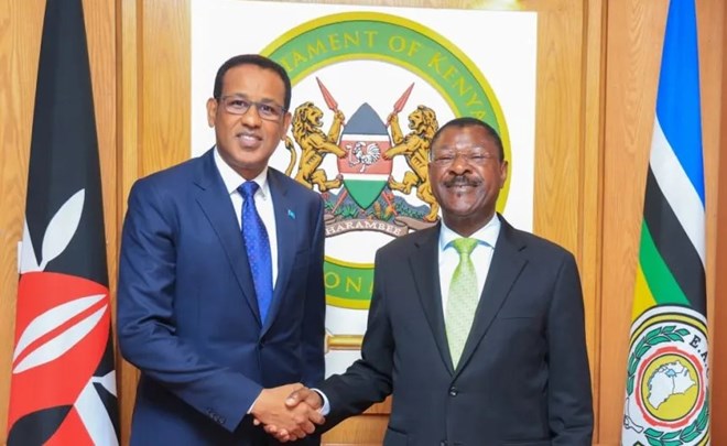 Kenya to support Somali Parliamentary Staff in capacity building, Wetang’ula says