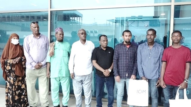 Three Somali fishermen return home after 45 days lost at sea, six months detained in Libya