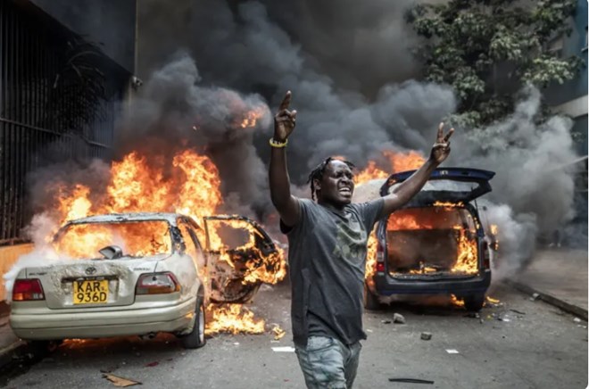 Kenya police officer arrested over blogger’s death in custody