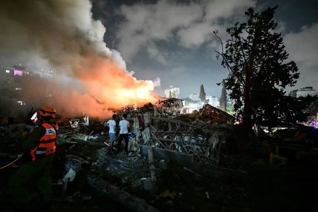 Iran strikes back at Israel with missiles in deadliest attack in decades