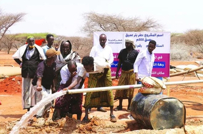Qatar Charity’s projects bring hope to Somali village