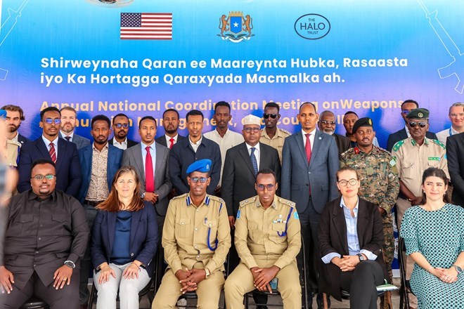 Somalia launches national forum to counter illegal arms and IED threats